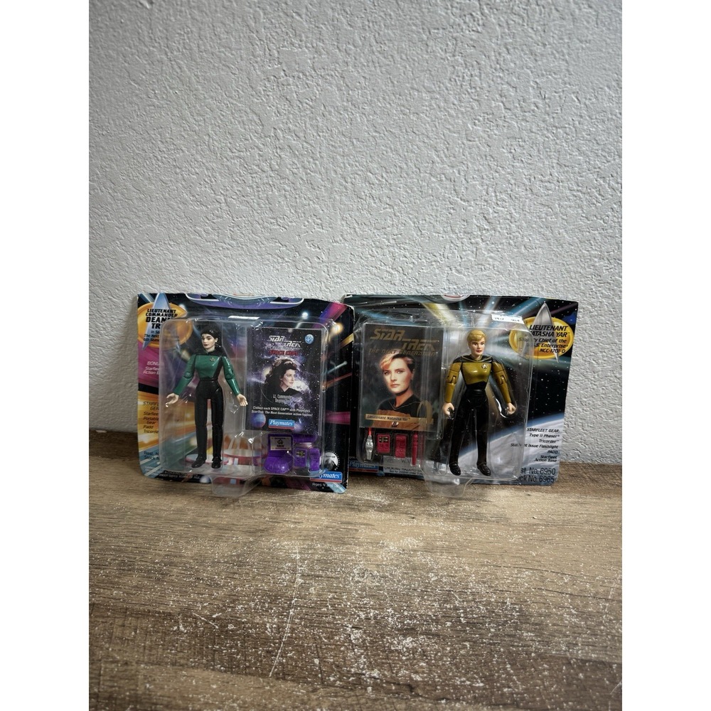 Playmates Star Trek‎ Lieutenant Commander Deanna Troi / Natasha 1994 NEW!! Lot 2